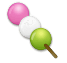 Скачать снимок лица-символа Розовые, белые, зеленые шарики от LG на просвечивающем фоне в png