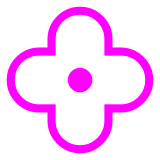 Copy a figure Diamond With a Dot symbol by Japanese Docomo mobile on a clean background in png