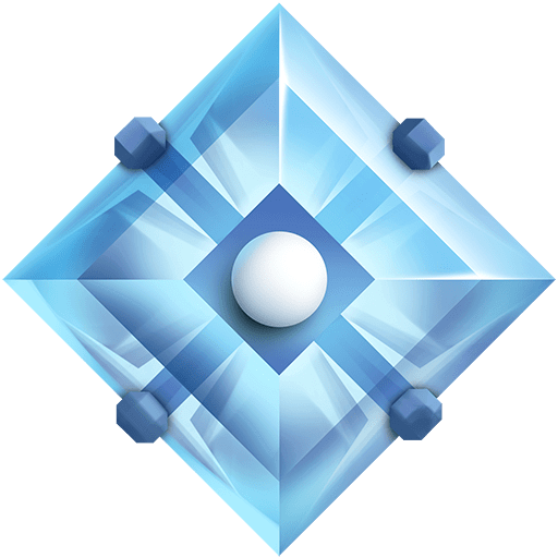 Copy photos Diamond Flower smiley by Twitter оn a transparent background in PNG