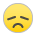 Download image Upset Face emoji-emoticon на PlayStation on a translucent background in png