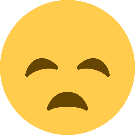Save image Frowning Face emotion on Twitter / X for PC no background in PNG