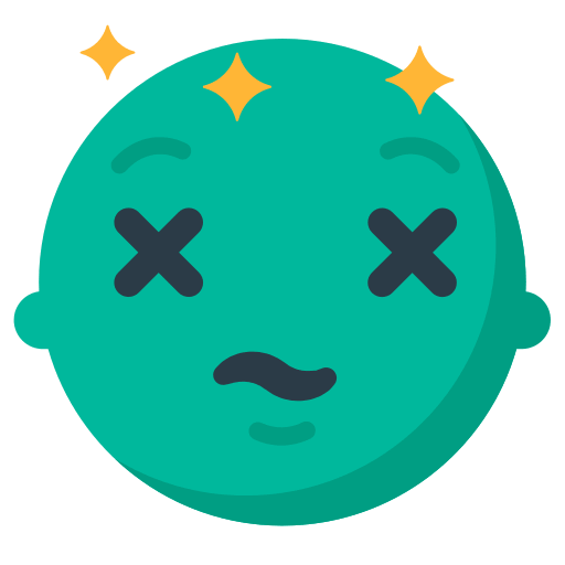 Download image Cross Eyes Face symbol by Firefox OS on a clean background in PNG