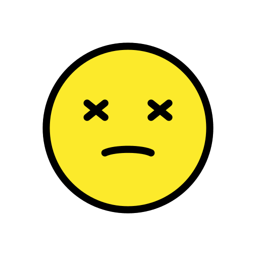 Save pics I was knocked out smiley-emoji by HfG Schwäbisch Gmünd on a colorless background in PNG