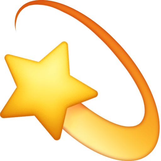 Upload drawings Star in a Circle smiley by Facebook without a background in PNG