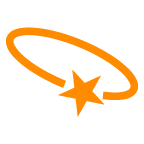 Upload a pic Shooting Star emoji-emoticon by Au by KDDI no background in PNG