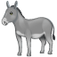 Upload a picture Donkey symbol of emotion by WhatsApp for Android and PC no background in PNG