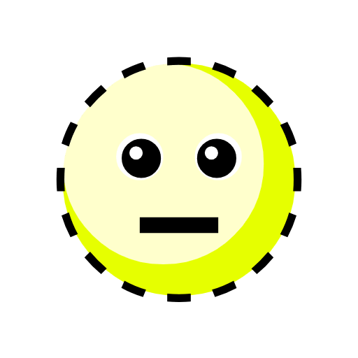 Save a drawing Depression emotion from Catrinity computer font on a clean background in PNG