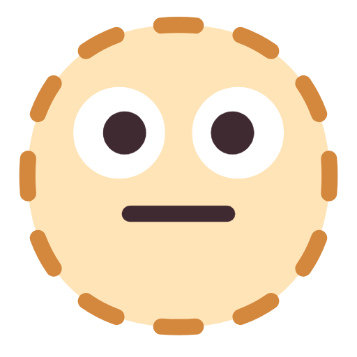 Upload a photo I'm not here emoji-smiley by Microsoft 11 on a colorless background in PNG