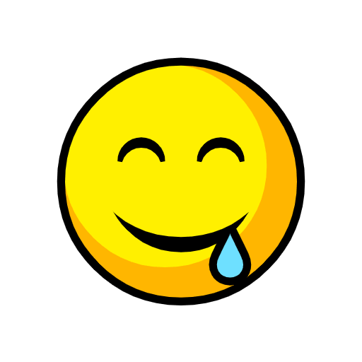 Upload photos Drool symbol of emotion from Catrinity computer font without a background in png