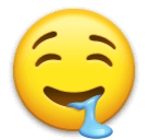 Upload photos Drooling Face smiley-emoji by LG no background in png