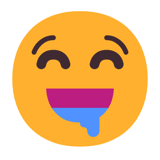 Save a figure Drooling Face symbol by Microsoft 11 without a background in png