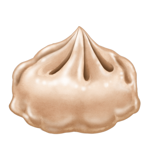 Скопировать графику иконки настроения Вареники от Emojipedia без фона в пнг