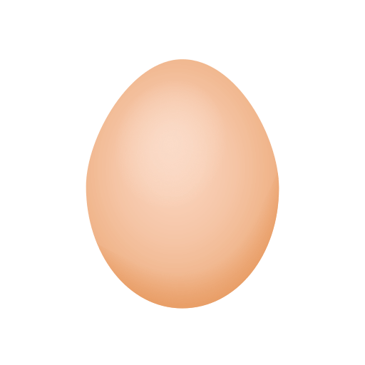 Загрузить фото символа настроения Вареное Яйцо от Icons8 на просвечивающем фоне в пнг