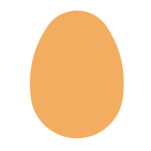 Сохранить графику иконки настроения Вареное Яйцо от Microsoft 11 на бесцветном фоне в png