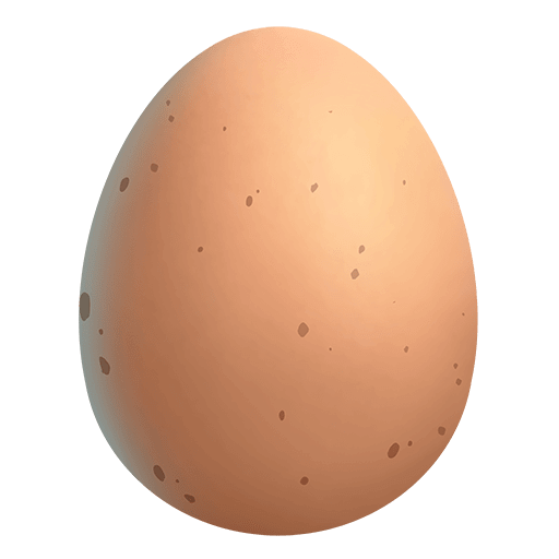 Скачать картинки символа настроения Вареное Яйцо от Твиттера без фона в ПНГ