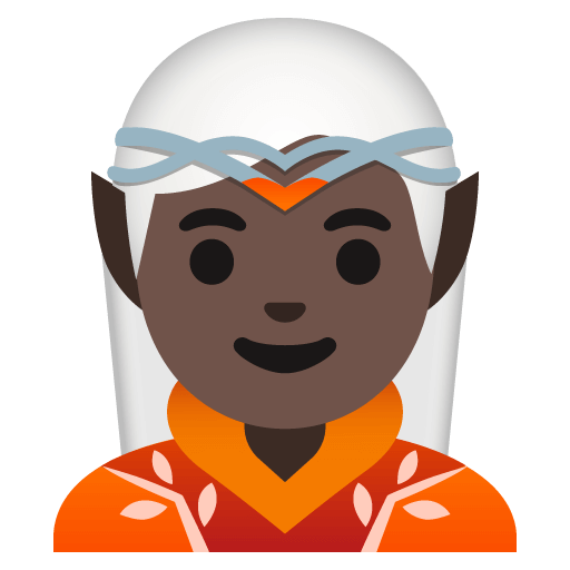 Download pics Dark-skinned Legolas symbol of emotion created by Google no background in PNG