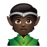 Save image Dark-skinned Legolas emoji-smiley by WhatsApp for Android and PC оn a transparent background in png
