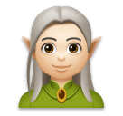 Закачать фото эмотикона Светлокожий Эльф от LG без фона в ПНГ