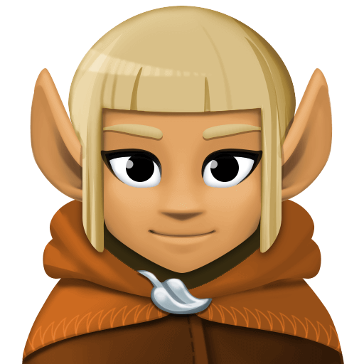 Загрузить фотки эмоции Леголас со средней кожей от Фейсбук на прозрачном фоне в ПНГ