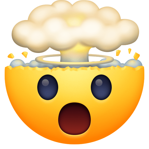 Upload a photo Brain Explosion emotion by Facebook without a background in png