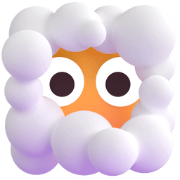 Download pics Brain Fog emoji by Microsoft Teams for PC and Android without a background in png