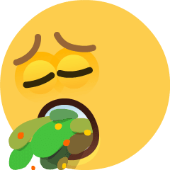 Upload a figure Spew symbol of emotion by the Skype without a background in png