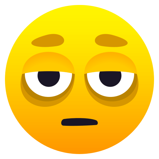 Copy photos Face with Bags Under Eyes symbol by JoyPixels without a background in png