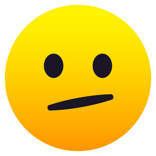 Copy a figure Melancholy emoji-emoticon by JoyPixels on a clean background in png