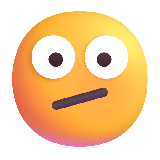 Upload a drawing Slightly Disappointed symbol of the Microsoft set without a background in PNG