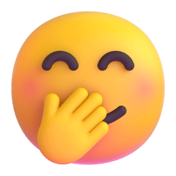Copy a photo Chuckle smiley by Microsoft Teams for PC and Android on a translucent background in PNG