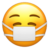 Download a figure Coronavirus emotion from Apple iOS no background in PNG