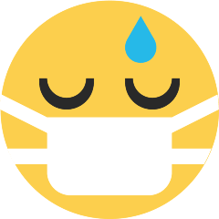 Save figures Surgical Mask emoji by the Skype on a translucent background in png