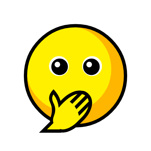 Copy a photo OMG smiley-emoji from Catrinity computer font оn a transparent background in png