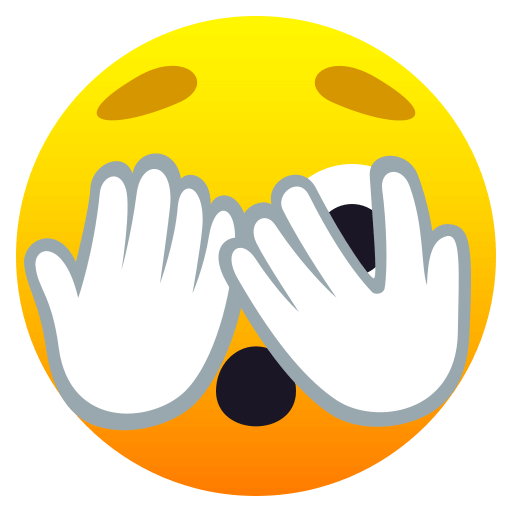 Download a picture Face with Peeking Eye symbol by JoyPixels on a clean background in PNG