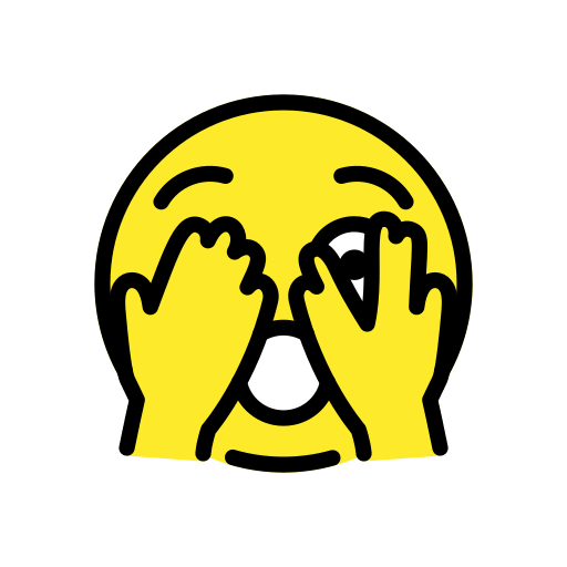 Save pictures Peeping Face smiley-emoji by HfG Schwäbisch Gmünd without a background in png