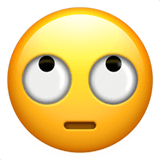 Save drawings Impatience smiley from Apple iOS on a colorless background in PNG