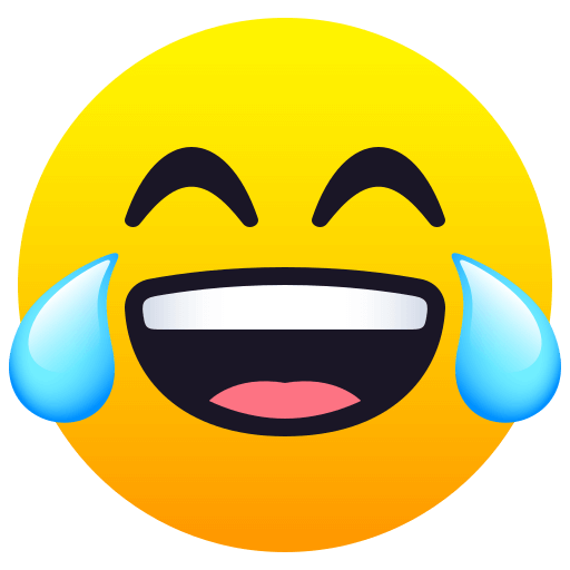 Save figures LOL symbol by JoyPixels on a translucent background in png