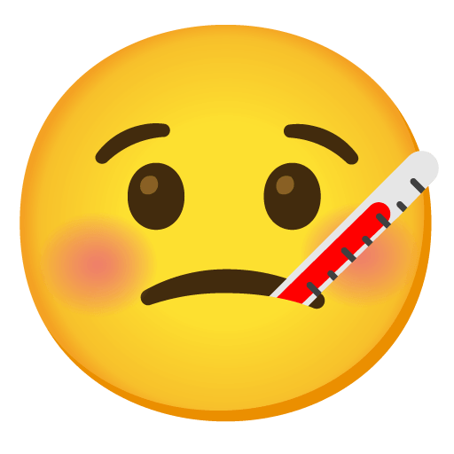 Скачать графику иконки У меня температура от Гугла без фона в png