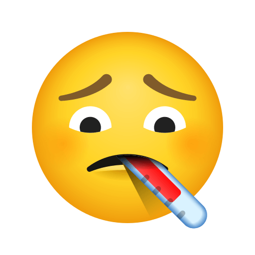 Копировать картинки смайлика У меня жар от Icons8 на чистом фоне в png