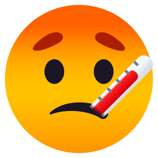 Скачать фотки лица-символа Заболел от JoyPixels на просвечивающем фоне в пнг