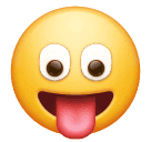 Copy image Tongue-Out emoticon by Huawei  on a translucent background in png