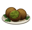 Закачать фотки эмотика Фалафель от Huawei без фона в PNG