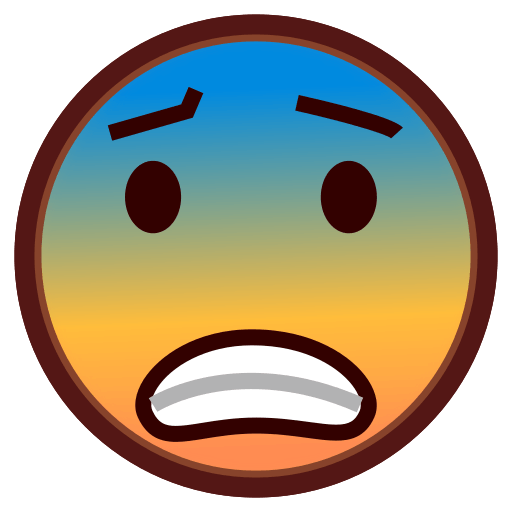 Скопировать фото стикера Взволнован от Emojidex на бесцветном фоне в пнг