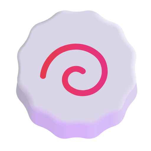 Сохранить изображение смайла Рыбные пасты Камабоко от Microsoft без фона в PNG