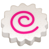 Скопировать фотки эмоции Рыбный пирог с завитком от WhatsApp для Android и ПК на чистом фоне в пнг