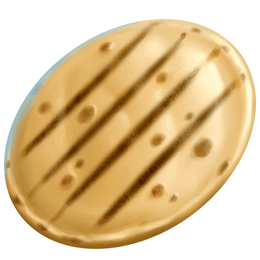 Загрузить графику эмотикона Лепёшка от Твиттера на прозрачном фоне в PNG