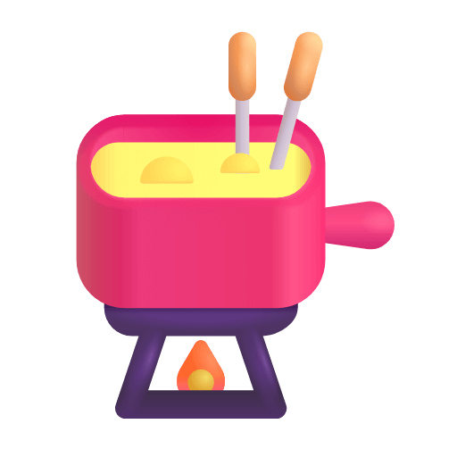 Закачать картинку смайлика Фондю от Microsoft на просвечивающем фоне в png