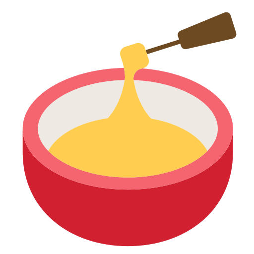 Скачать фотографии эмоции Фондю от Toss Face 토스페이스 на чистом фоне в png