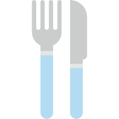 Сохранить снимок смайла Столовые приборы от Скайпа на просвечивающем фоне в ПНГ