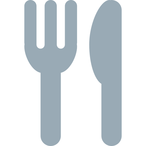 Сохранить изображение иконки Вилка и нож в Твиттер Х для ПК без фона в ПНГ